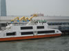 One of many ferry boats in Victoria Harbor